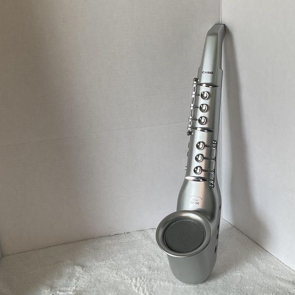 Casio DH-100 Digital Horn in silver 80’s vintage - Picture 4 of 9